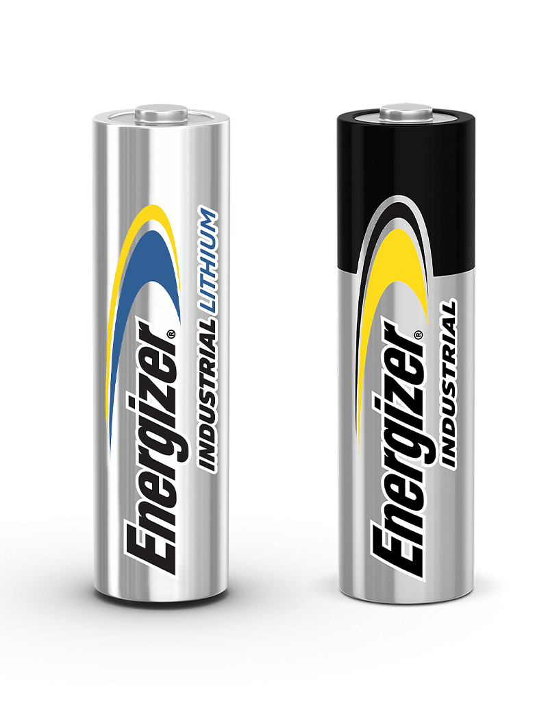 Energizer Industrial Alkaline and Lithium AA Batteries